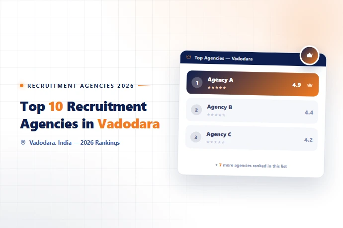 Top 10 Recruitment Agencies in Vadodara (2026 List) | HireBeans