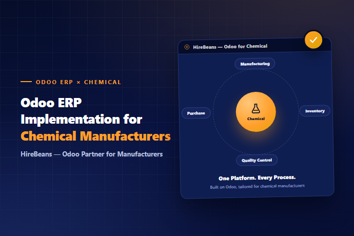 Odoo ERP Implementation for Chemical Manufacturers