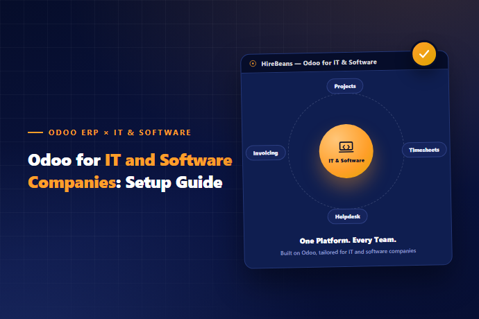 Odoo for IT and Software Companies: Setup Guide