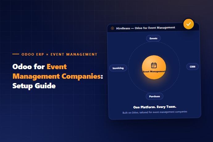 Odoo for Event Management Companies: Setup Guide